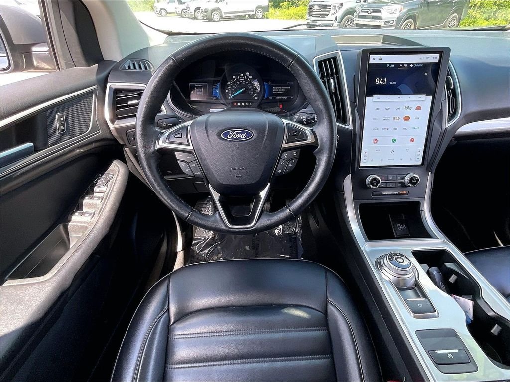 Used 2024 Iconic Silver Metallic Ford SEL image 16