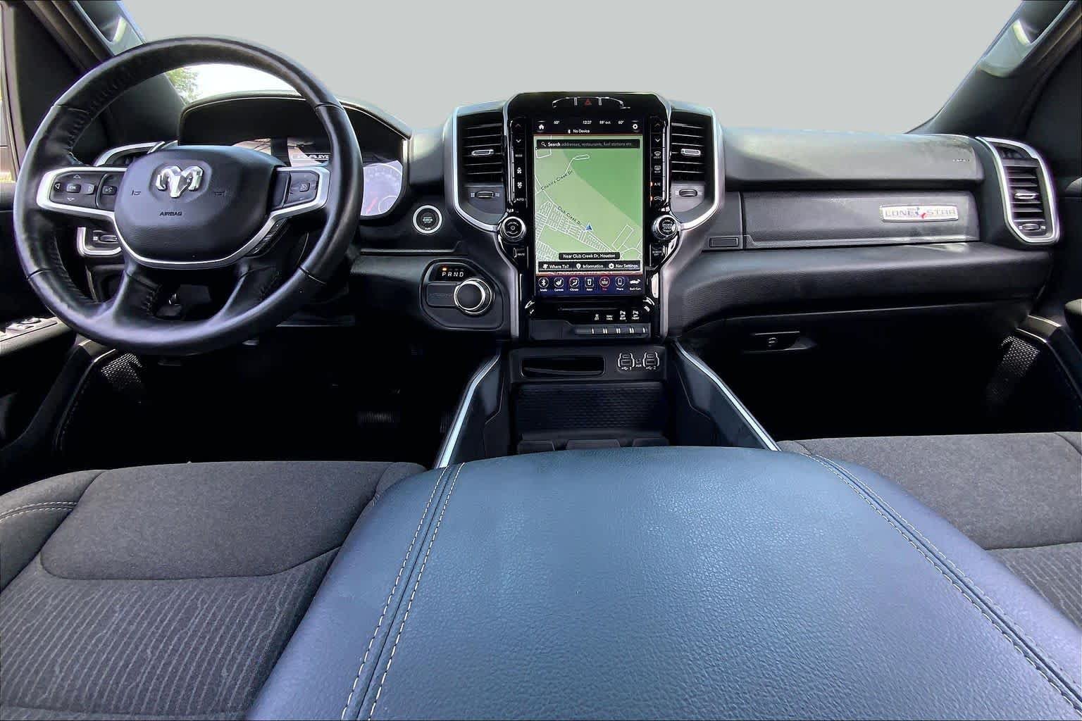 Used 2020 Diamond Black Crystal Pearlcoat Ram Lone Star image 15