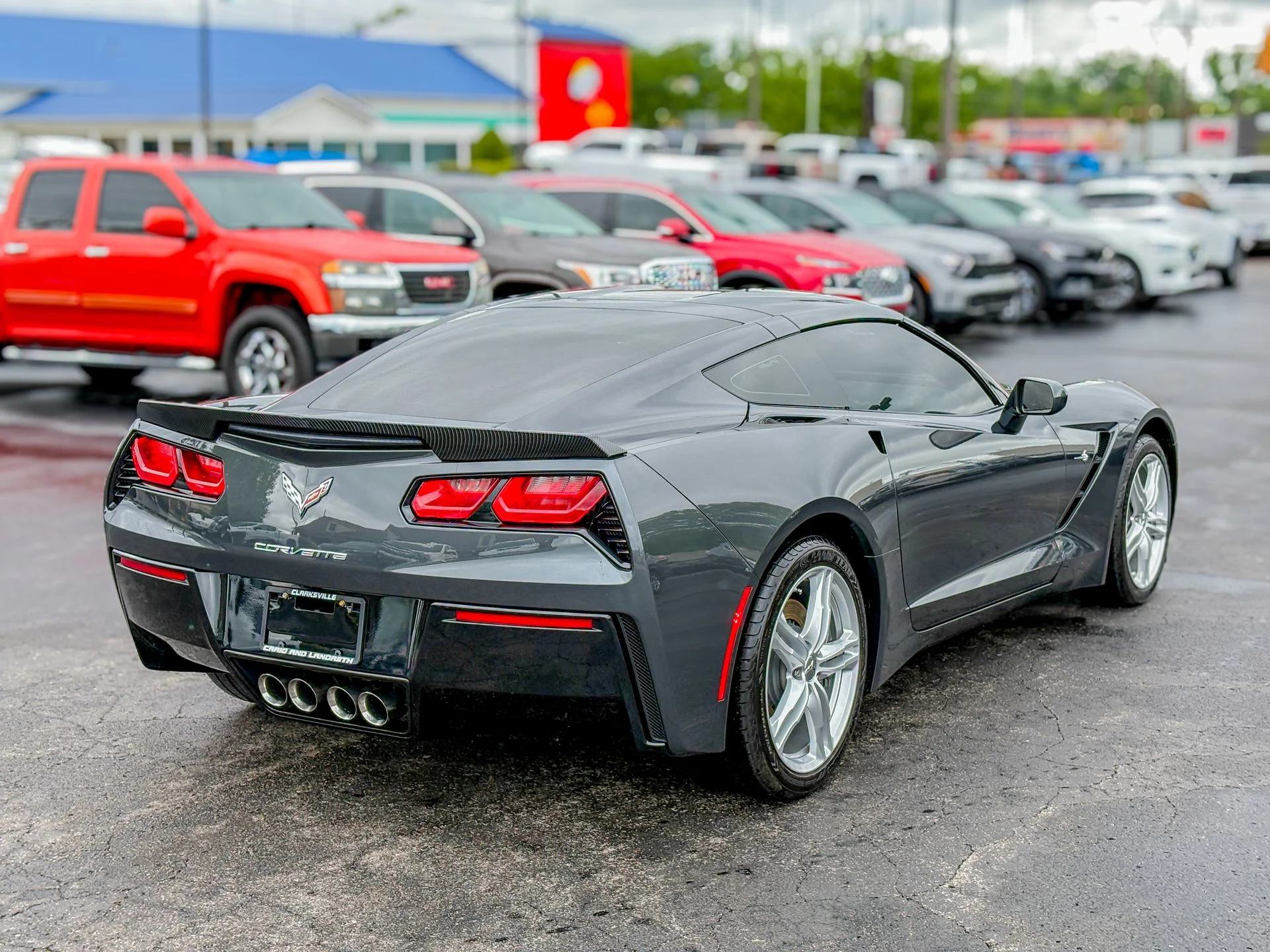 Used 2017 Gray Chevrolet Stingray image 18