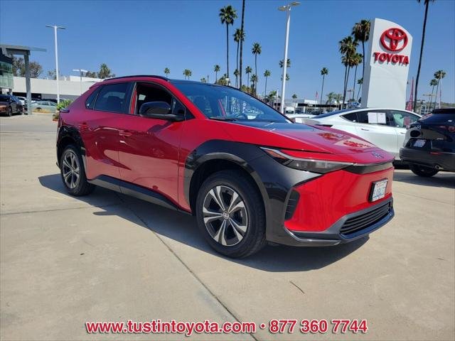 Certified 2023 Toyota bZ4X XLE with VIN JTMAAAAA6PA027528 for sale in Tustin, CA