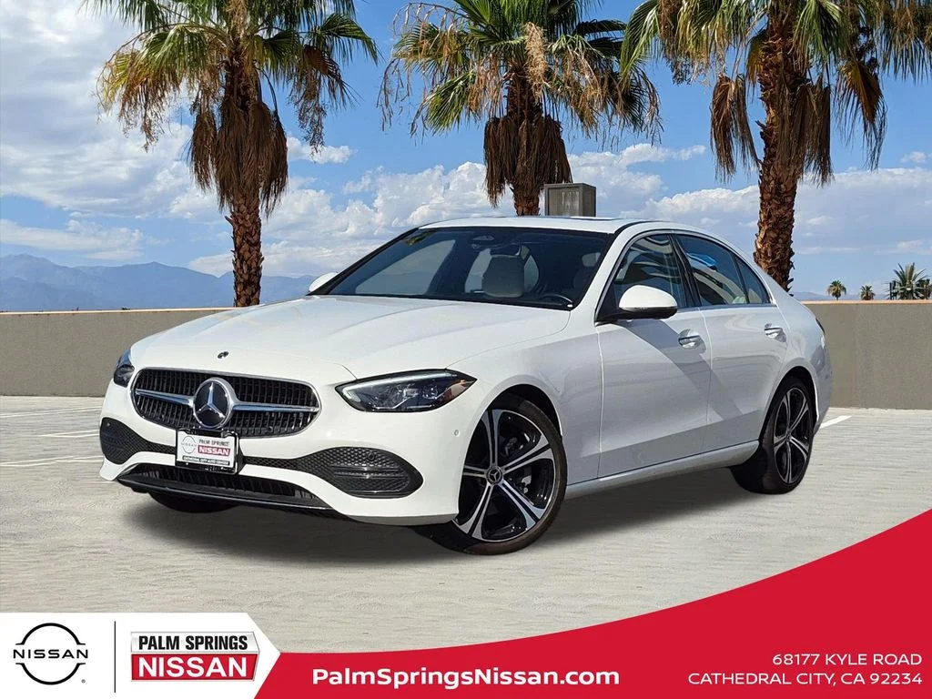Used 2025 White Mercedes-Benz C 300 image 1