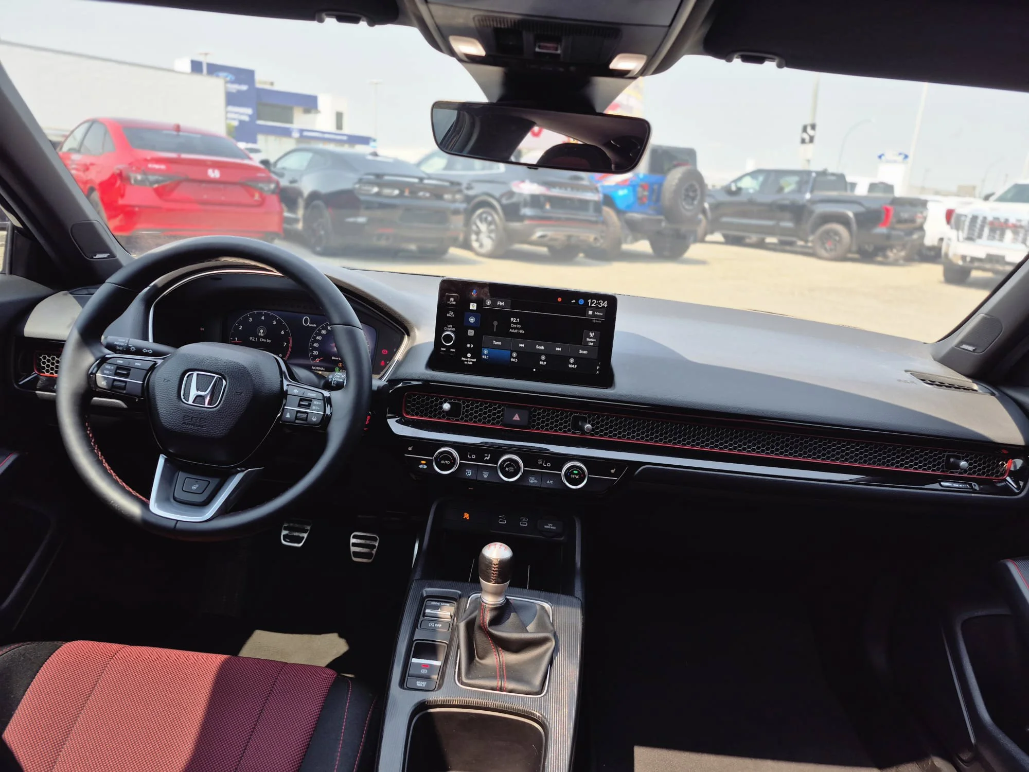 Certified Used 2026 Crystal Black Pearl Honda Manual*6spd Manual | Adaptive Cruise | Nav | Bose | Htd Bucket Seats | Sunroof | Htd Wheel image 8