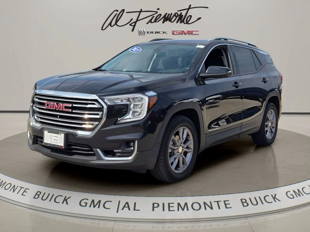 Certified Used 2023 EBONY TWILIGHT METALLIC GMC SLT image 3