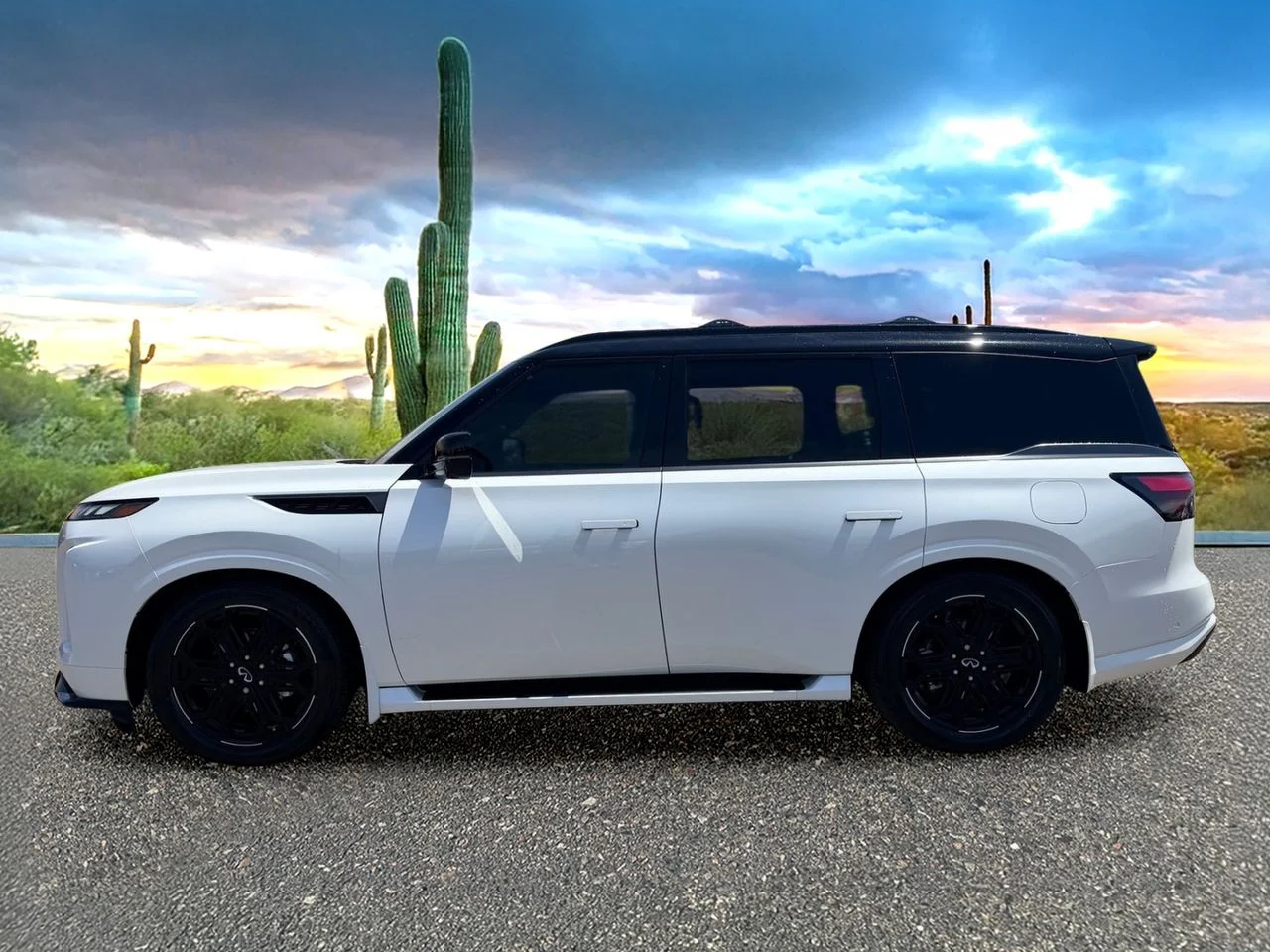 New 2027 2T RADIANT WHIT INFINITI Sport 4WD image 7