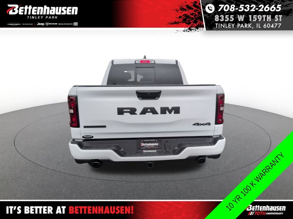 New 2026 Bright White Clear-Coat Exterior Paint RAM Big Horn image 7