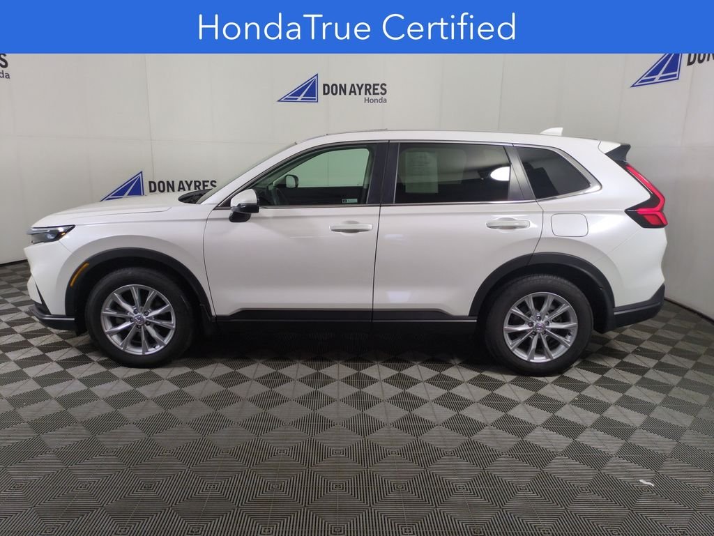 Certified Used 2025 Platinum White Pearl Honda EX image 2