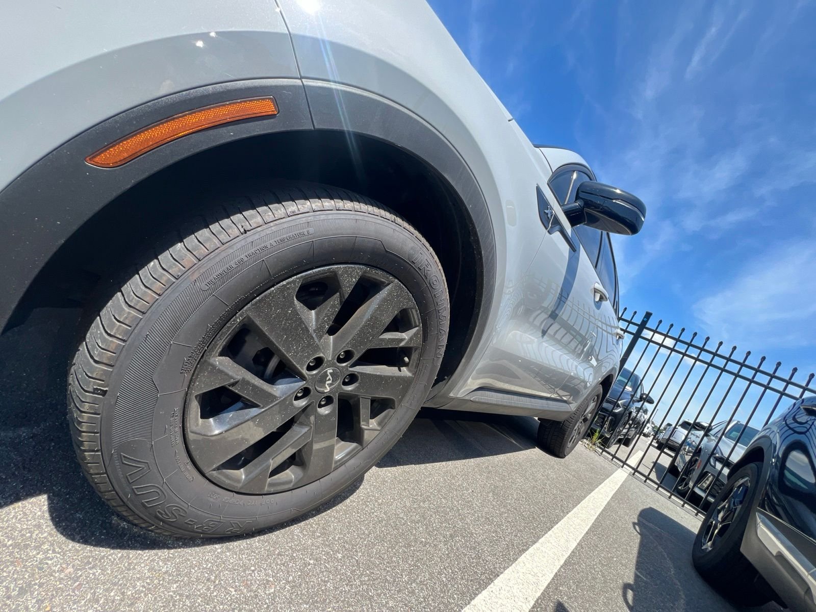 Used 2022 Gray Kia S image 3