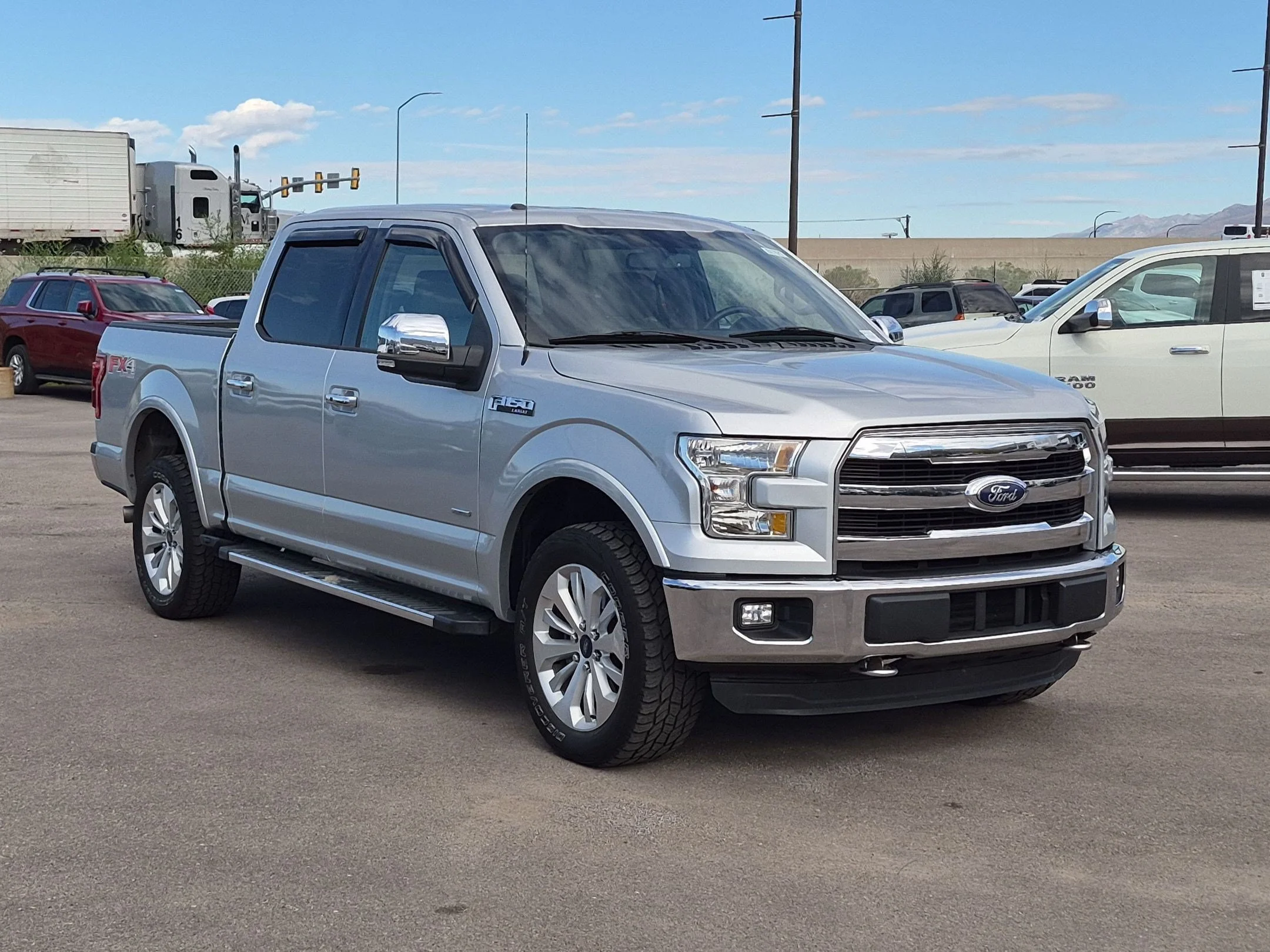 Used 2015 Ingot Silver Ford Lariat image 7