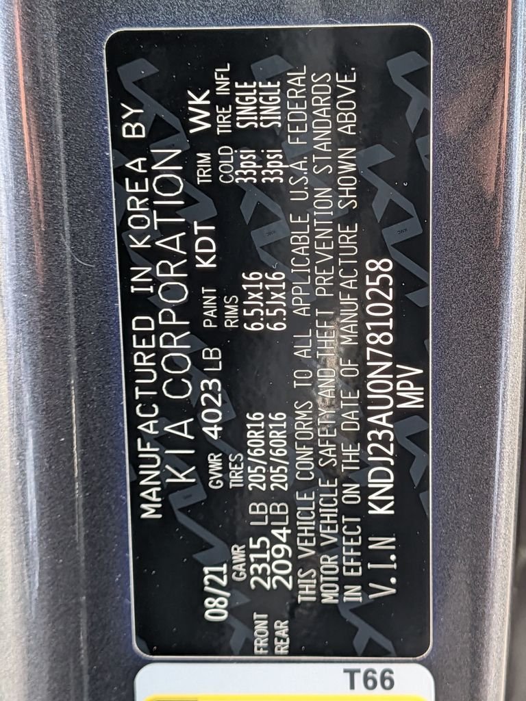 Used 2022 Gray Kia LX image 30