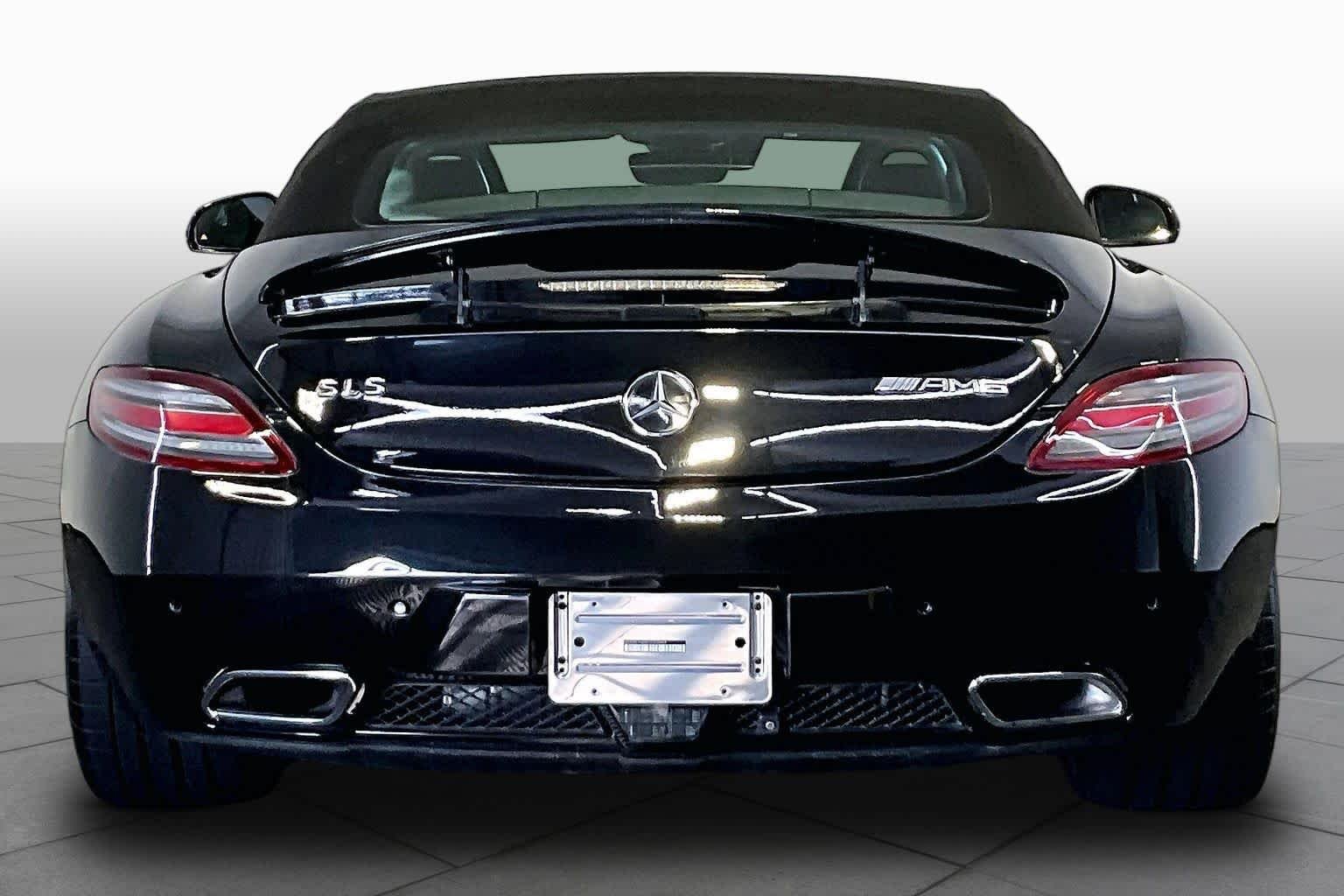 Used 2012 Obsidian Black Metallic Mercedes-Benz SLS AMG® image 4