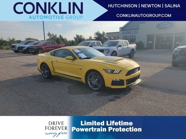 Used 2015 Yellow Ford GT Premium image 1
