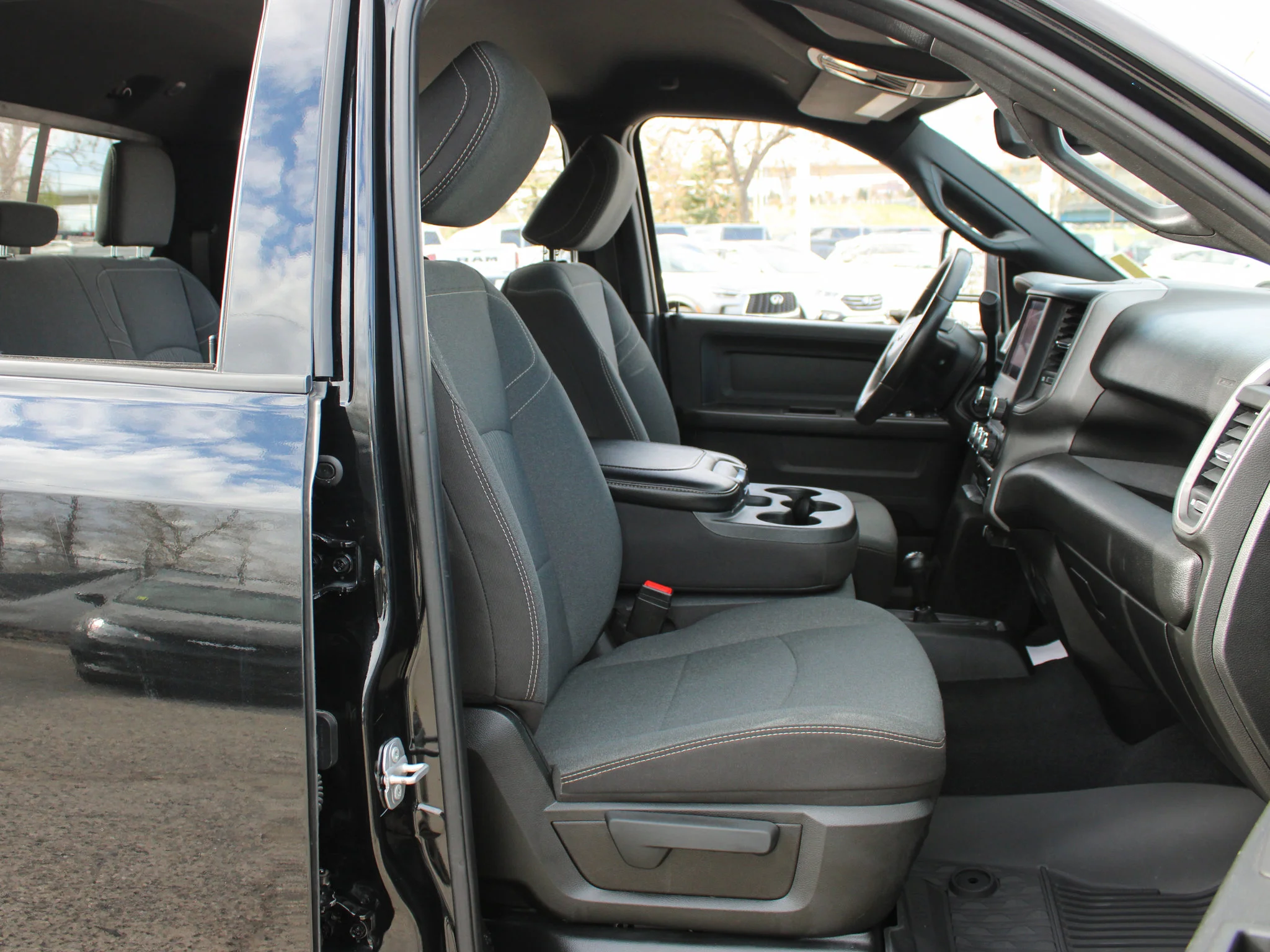 Certified Used 2023 Black RAM Tradesman * No Accidents | Diesel | Rear Air Suspension | Bedliner | Apple CarPlay | Backup Camera image 19