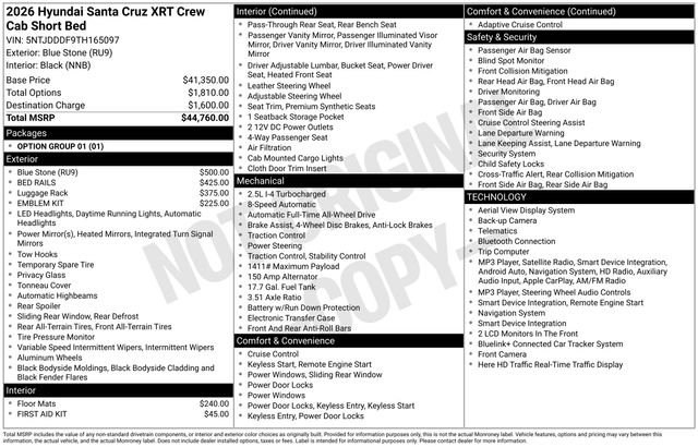 Used 2026 Blue Hyundai XRT image 29