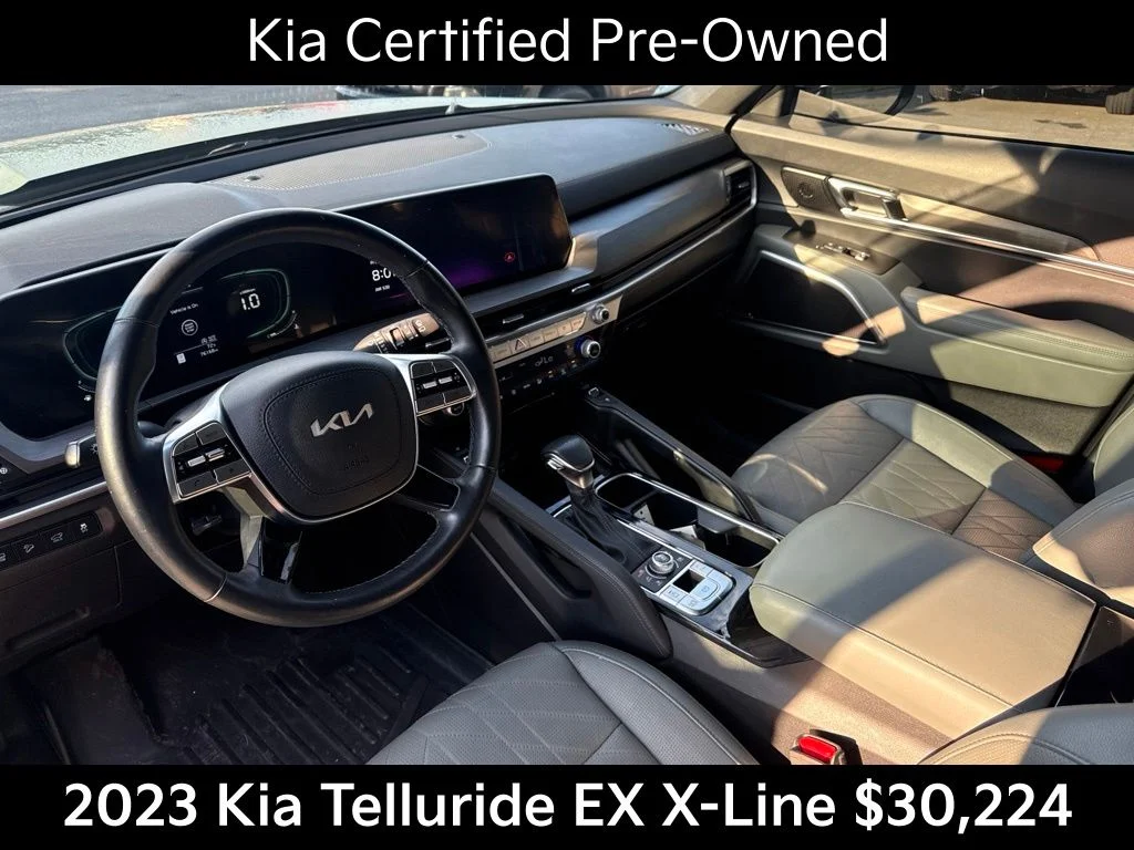 Certified Used 2023 Green Kia EX X-Line image 11