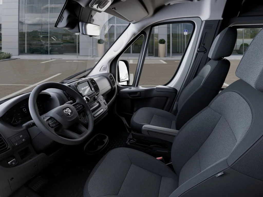 New 2025 Bright White Clearcoat RAM High Roof image 23