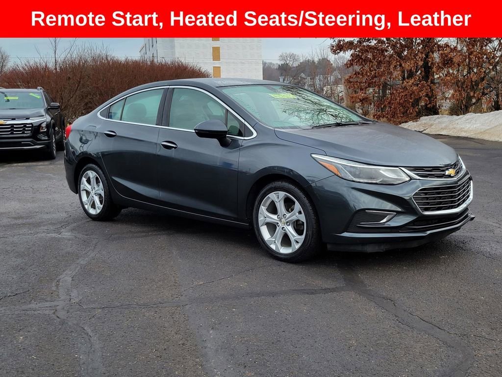 Used 2017 Chevrolet Cruze Premier with VIN 1G1BF5SM8H7186029 for sale in Marshall, MI