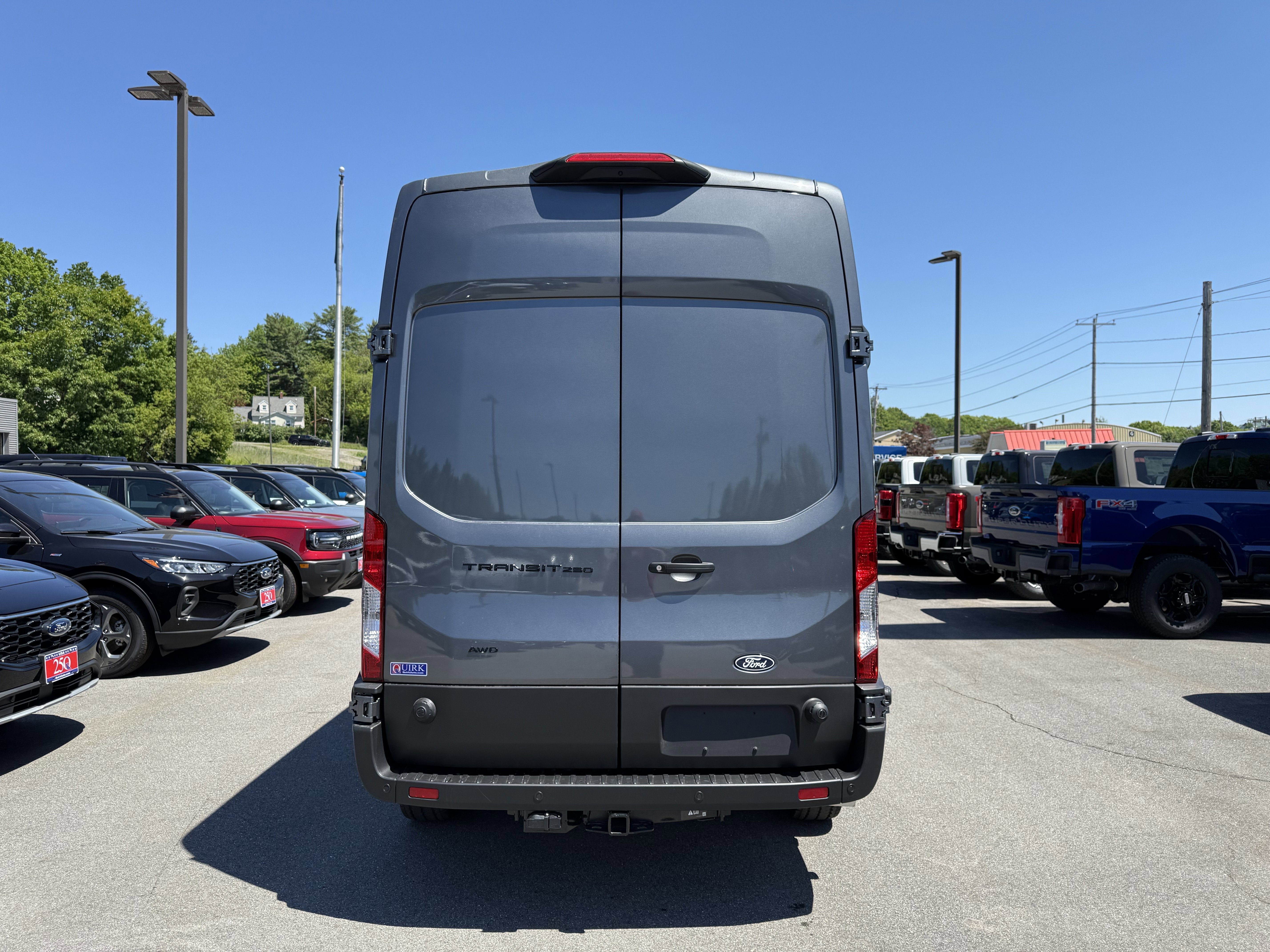 New 2026 Carbonized Gray Metallic Ford Cargo Van image 8
