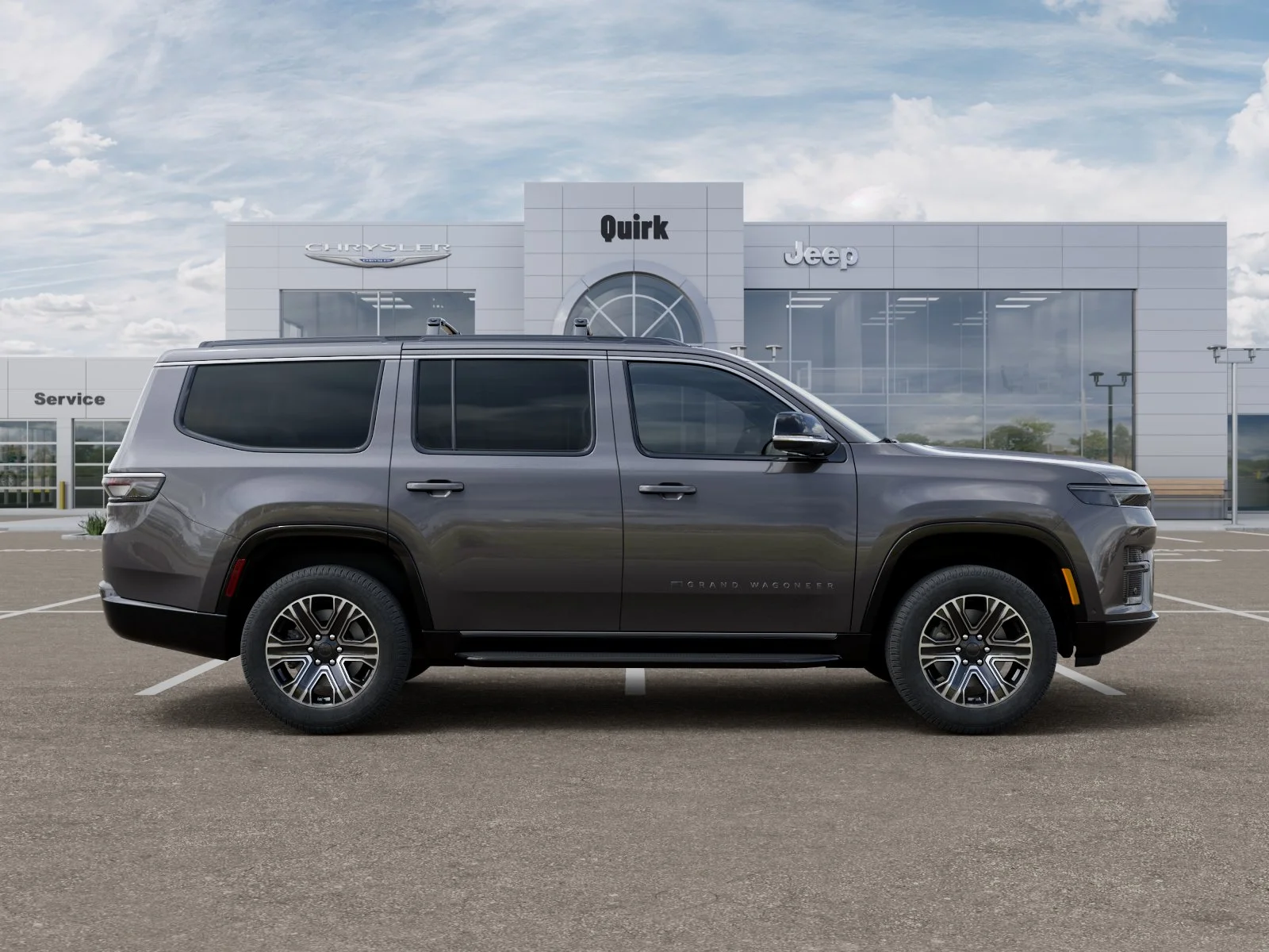 New 2026 Baltic-Gray Metallic Clear-Coat Exterior Paint Jeep BASE image 47