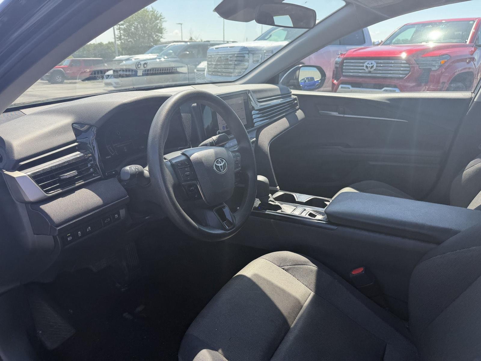 Used 2025 Midnight Black Metallic Toyota LE image 12