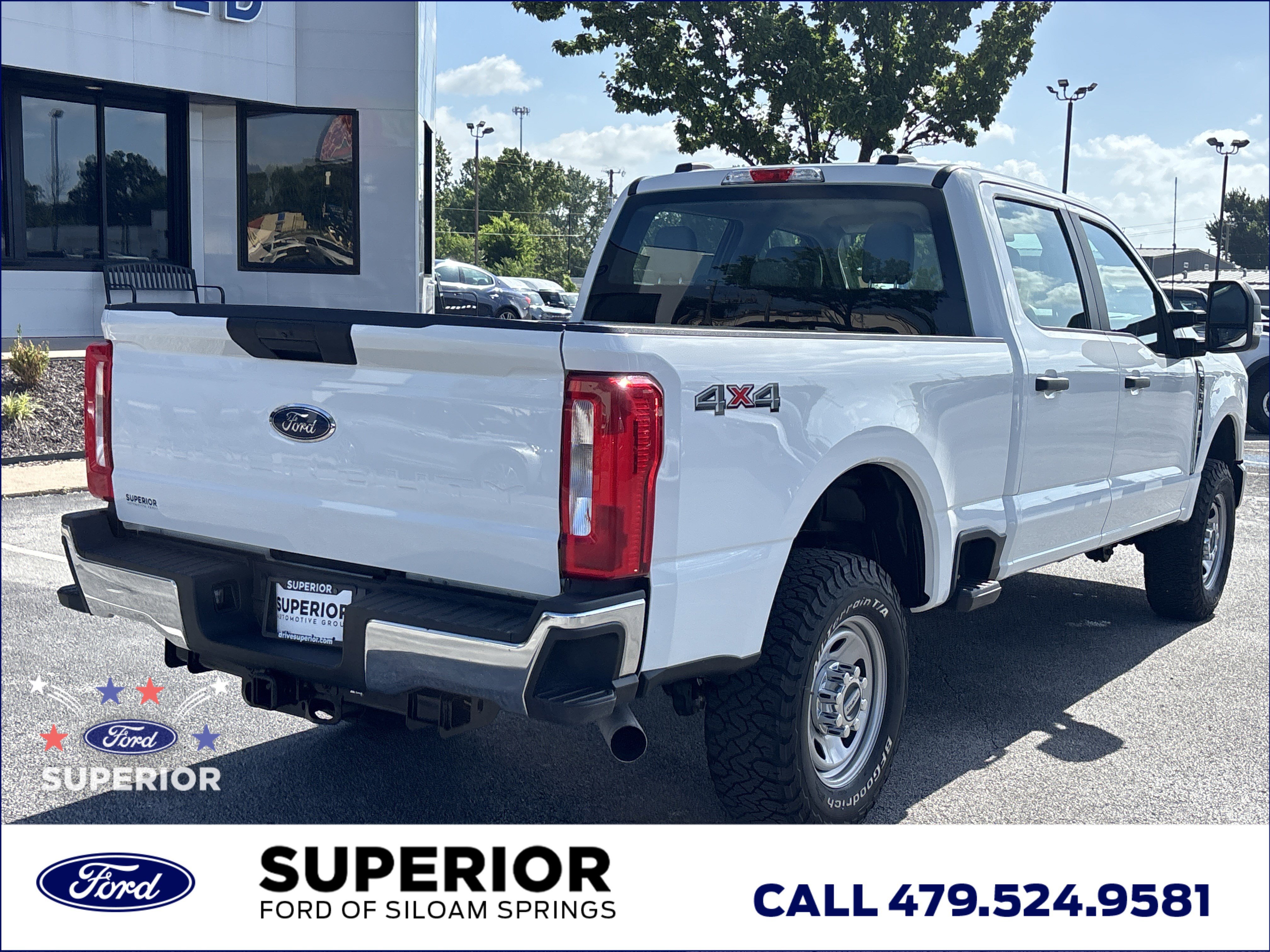 Used 2023 Oxford White Ford XL Crew Cab 4WD image 3