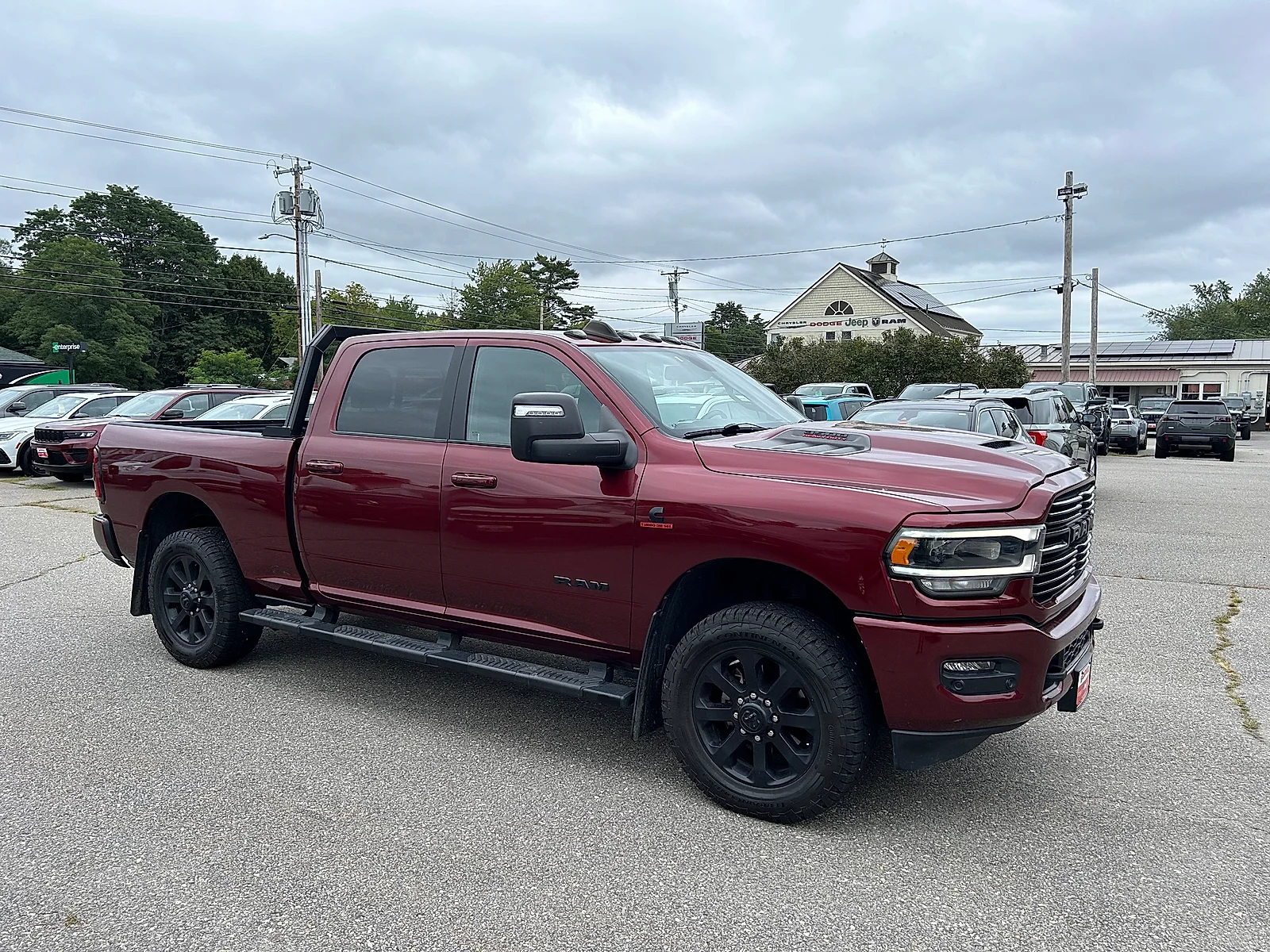 Used 2023 Delmonico Red Pearlcoat Ram Laramie Crew Cab 4x4 6