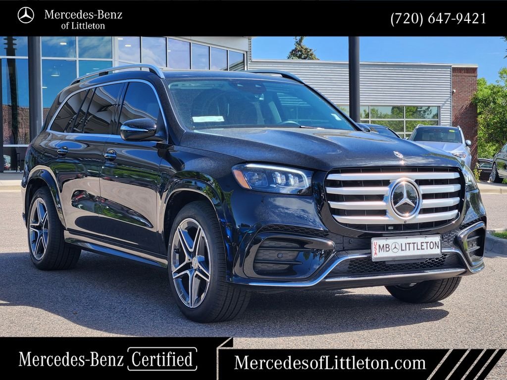 Certified Used 2024 Black Mercedes-Benz GLS 450 image 3