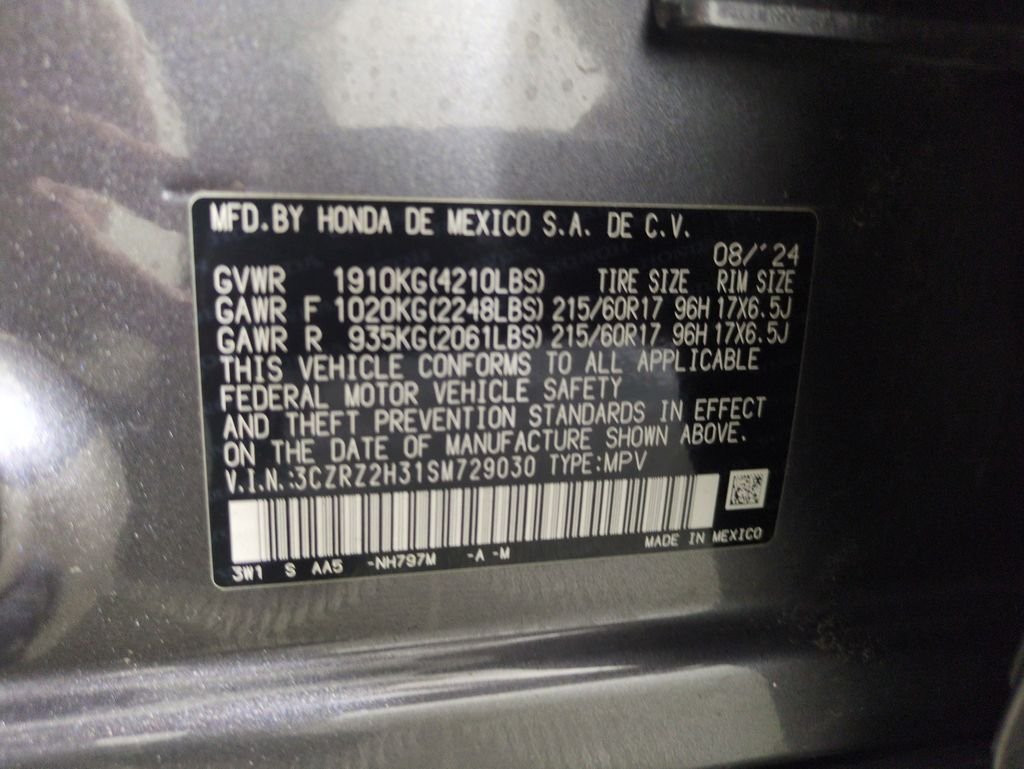 Used 2025 Modern Steel Metallic Honda LX image 28