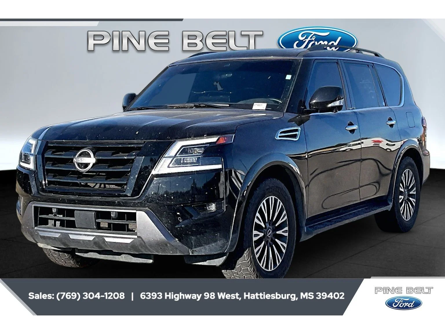 Used 2023 Super Black Nissan SL image 1