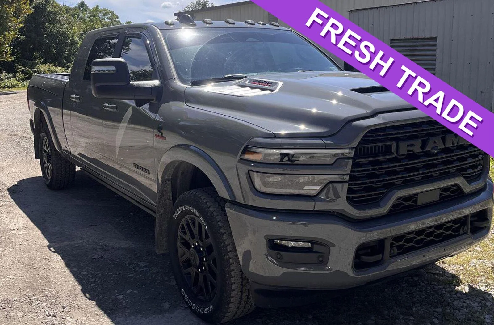 Used 2026 Ceramic Gray Clearcoat Ram Limited image 1