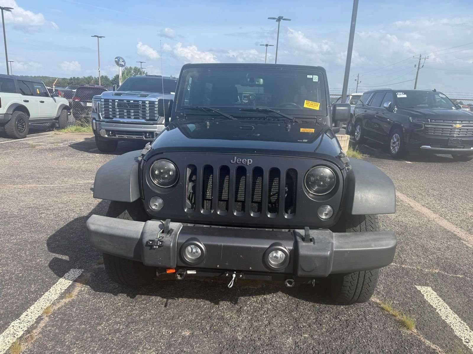 Used 2016 Jeep Wrangler Unlimited Black Bear with VIN 1C4BJWDG2GL109262 for sale in Graniteville, SC