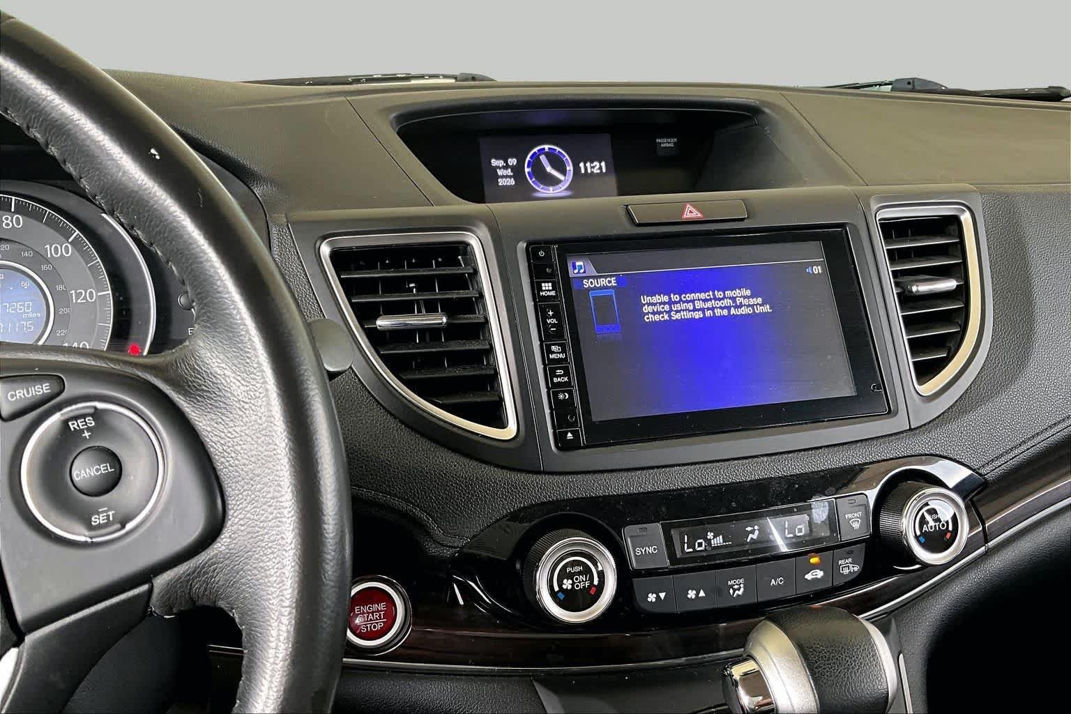 Used 2016 Obsidian Blue Pearl Honda EX-L image 6