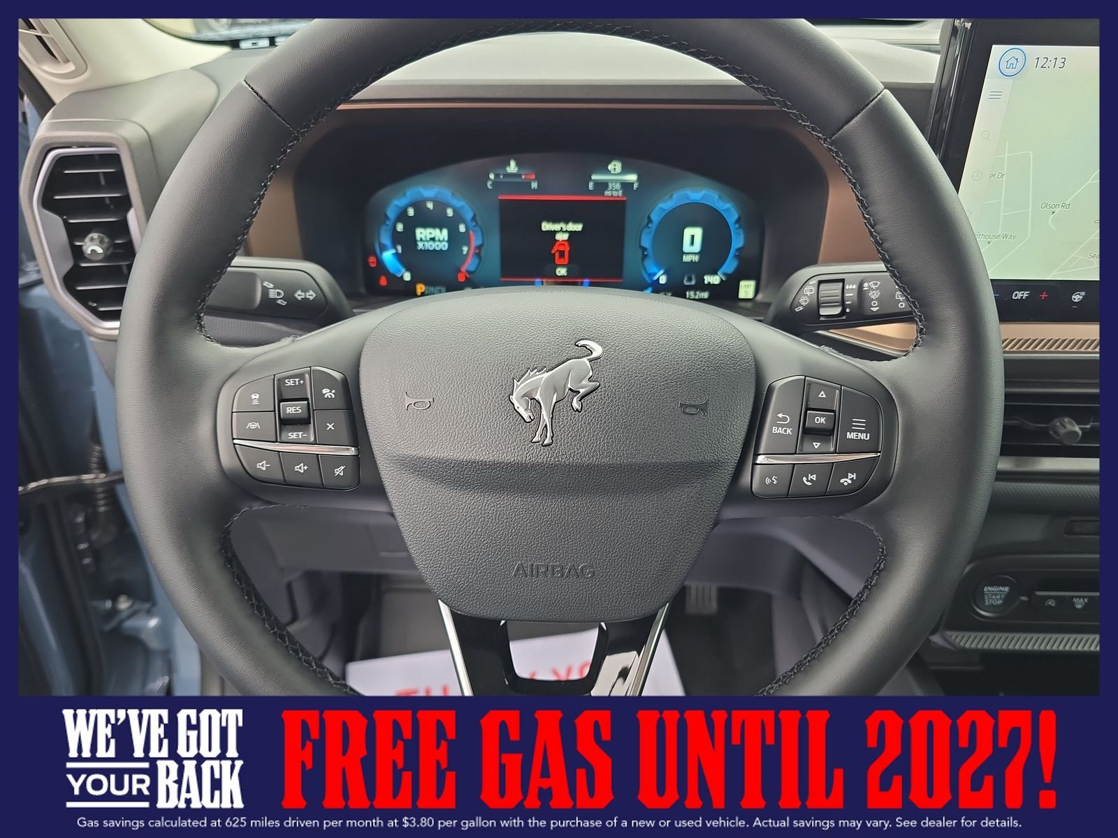 New 2025 Azure Gray Metallic Tri-Coat Ford Outer Banks image 28