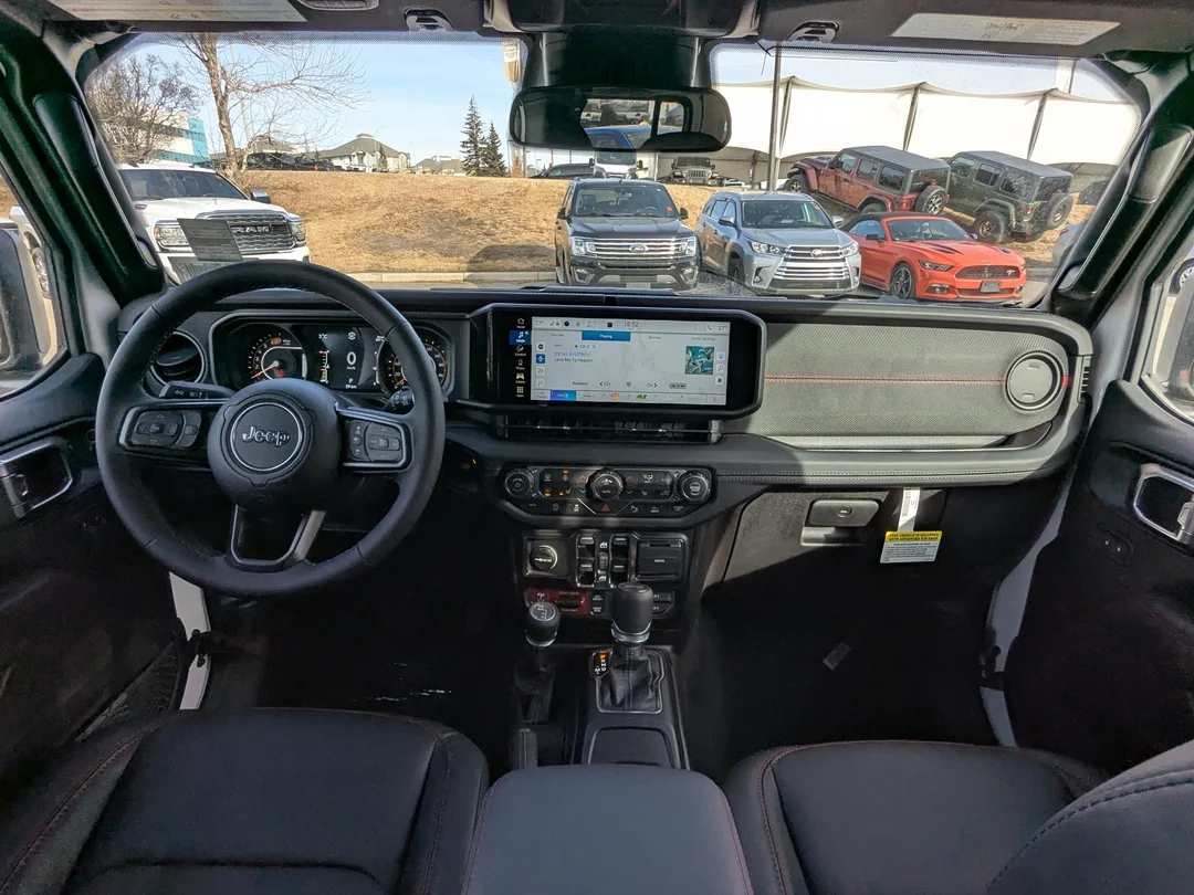 New 2026 White Jeep Rubicon - - 4x4 - Nappa Lthr - 3-Pc Hard Top - 8-Spd Auto - Safety Grp - Conv Grp & More! image 24