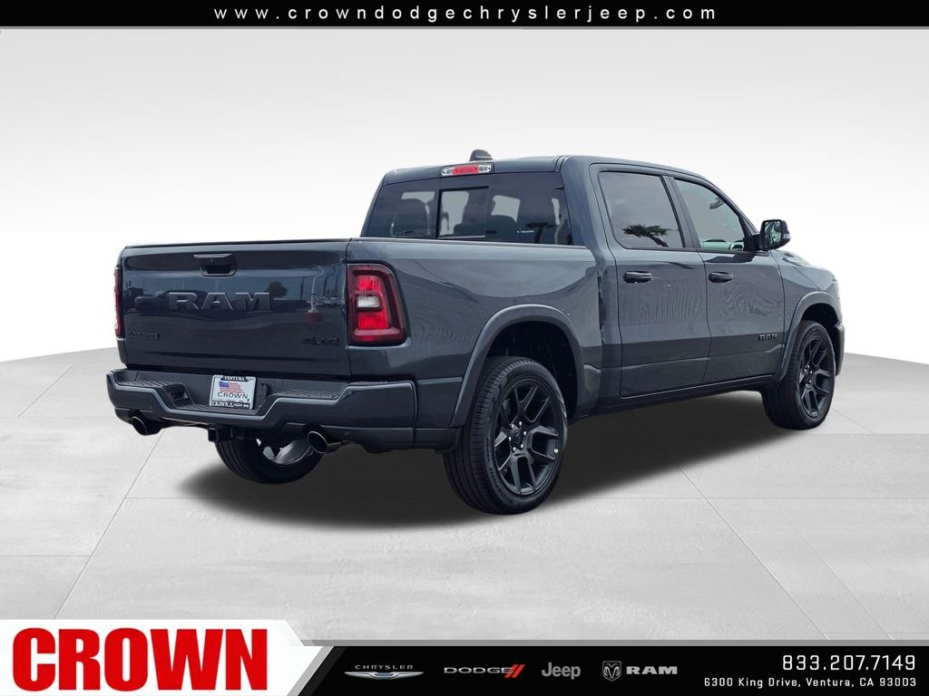 New 2026 Forged Blue Metallic Exterior Paint RAM Laramie image 5