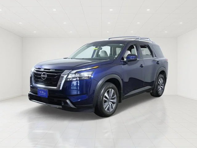 Certified Used 2023 Blue Nissan SL image 2