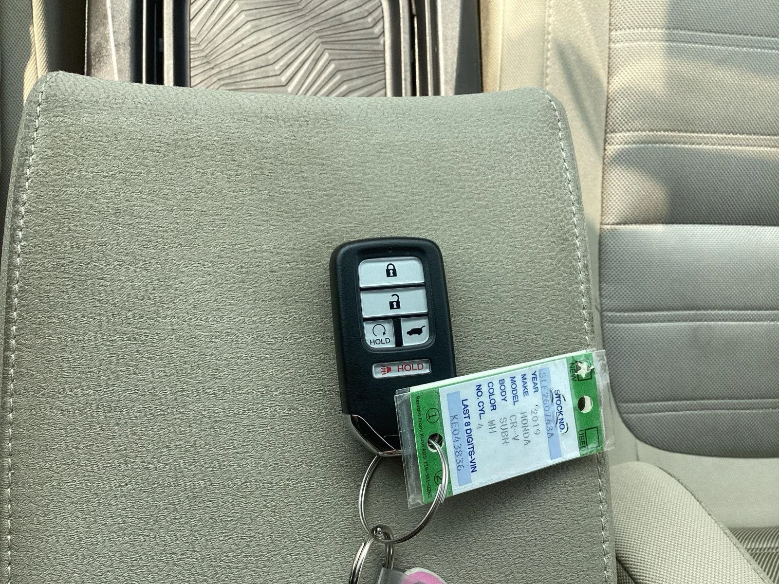 Used 2019 Platinum White Pearl Honda EX image 26