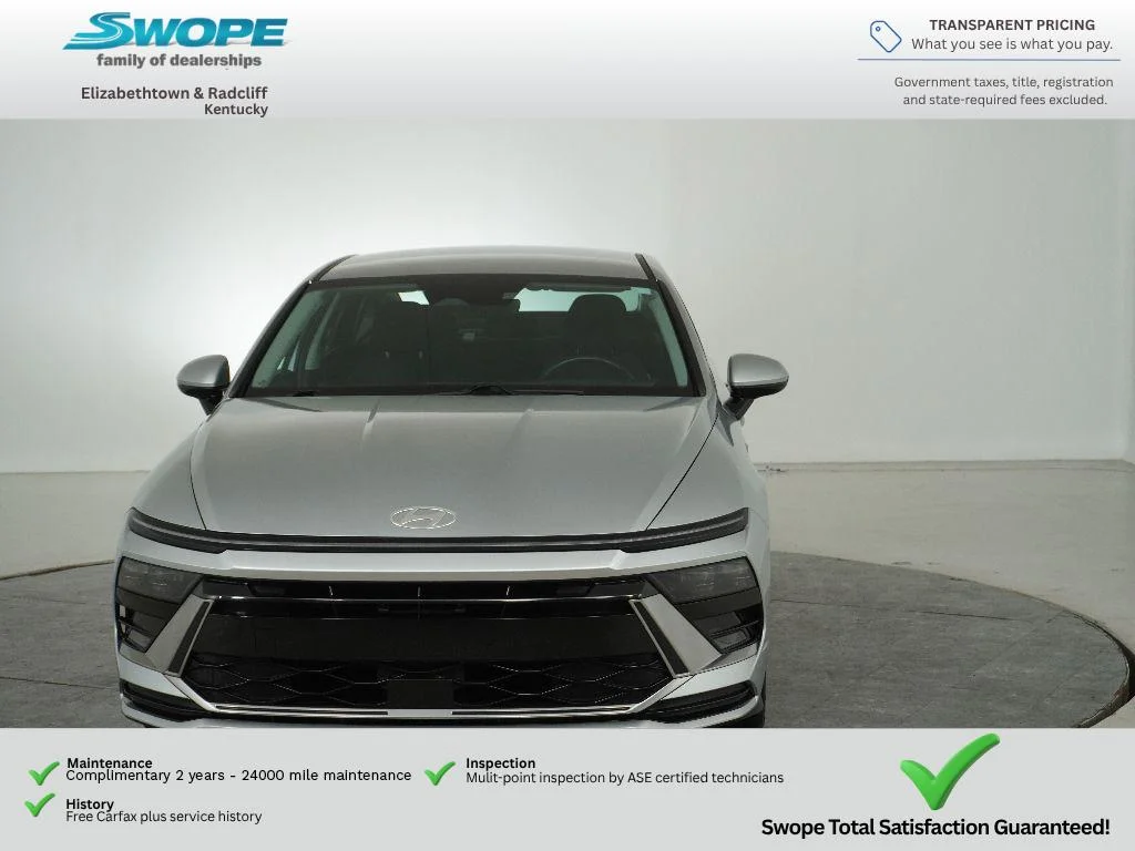 Used 2024 Aero Silver Hyundai SEL image 8