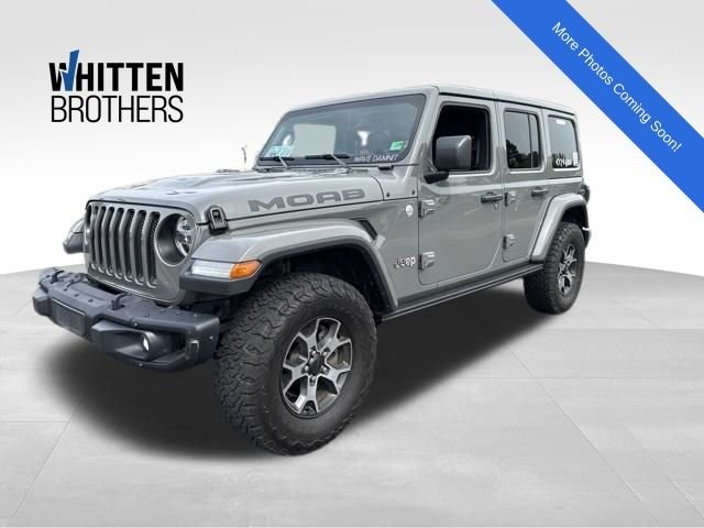 Used 2019 Gray Jeep Unlimited Sahara image 1