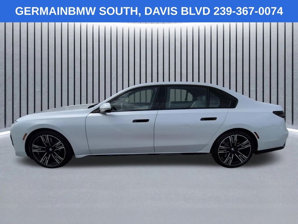 Certified Used 2025 White Metallic BMW 760i xDrive image 8