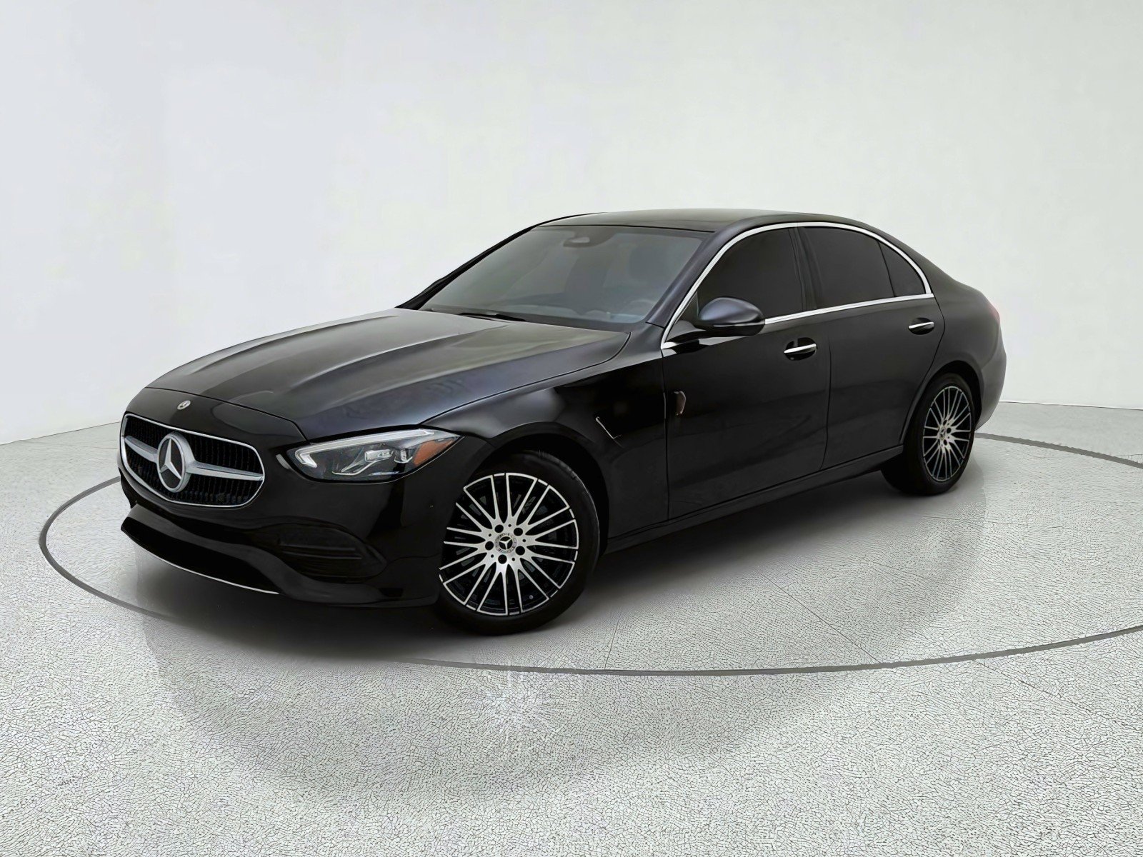 Certified Used 2025 Black Mercedes-Benz C 300 image 1