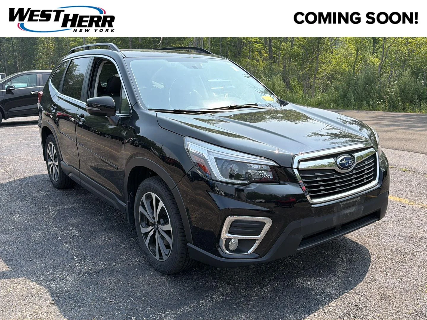 Used 2021 Crystal Black Silica Subaru Limited image 1