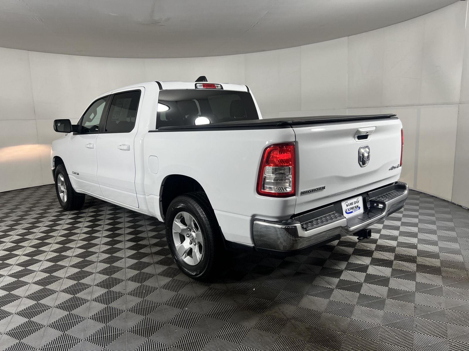 Used 2021 Bright White Clearcoat Ram Big Horn image 22