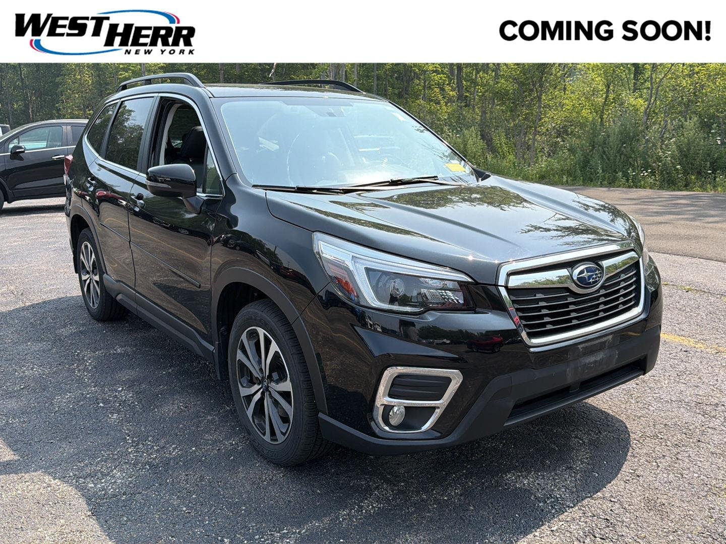 Used 2021 Crystal Black Silica Subaru Limited image 1