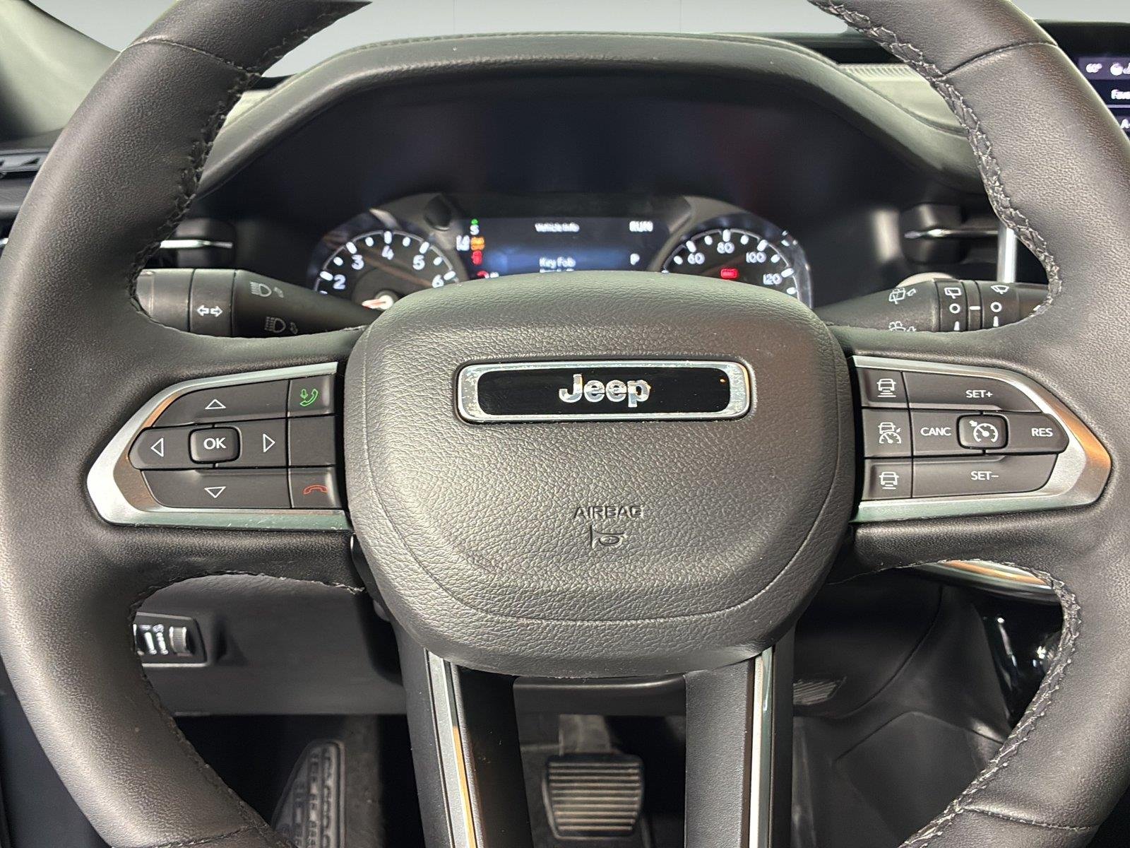 Used 2024 Bright White Clearcoat Jeep Limited image 25