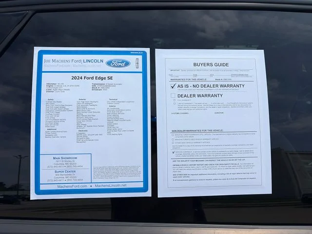 Used 2024 Blue Ford SE image 32