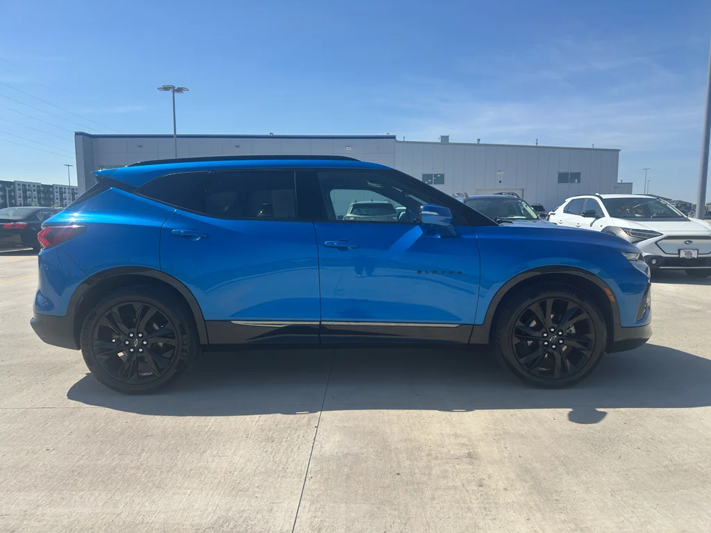 Used 2021 Bright Blue Metallic Chevrolet RS image 4