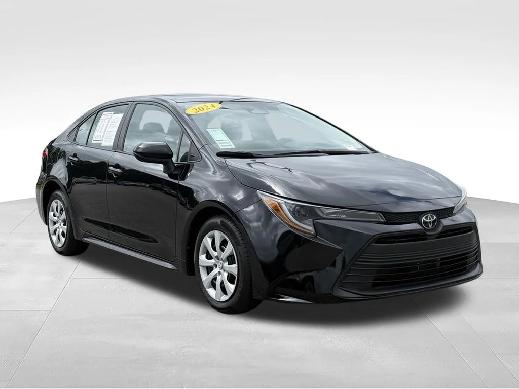 Used 2024 Black Toyota LE image 31