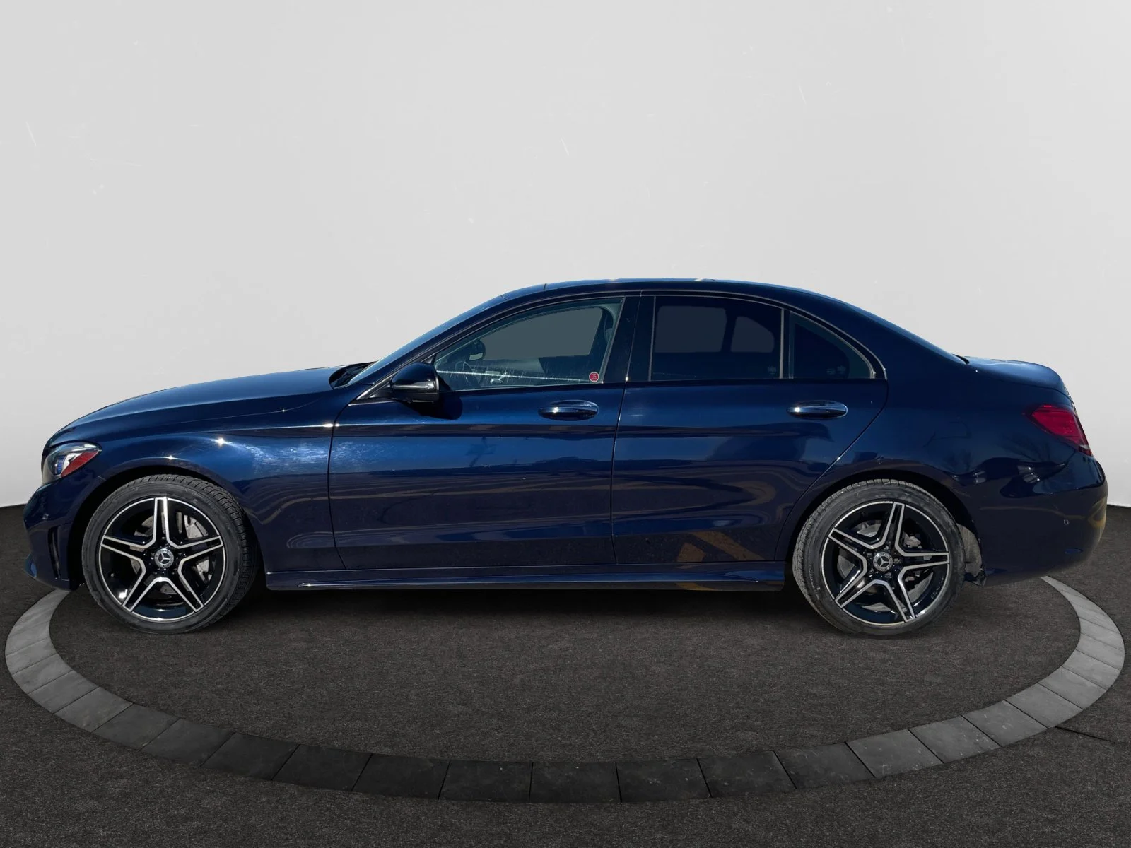 Used 2020 BLUE Mercedes-Benz 4DR SDN C300 4MAT image 2