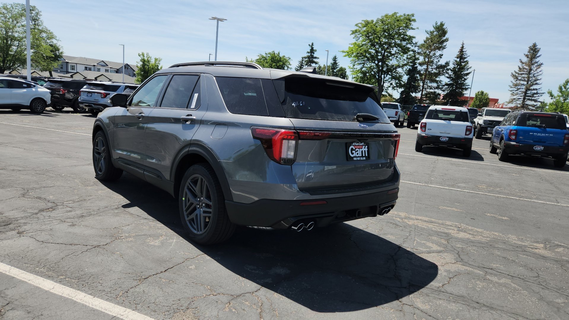 New 2026 Carbonized Gray Metallic Ford ST image 5