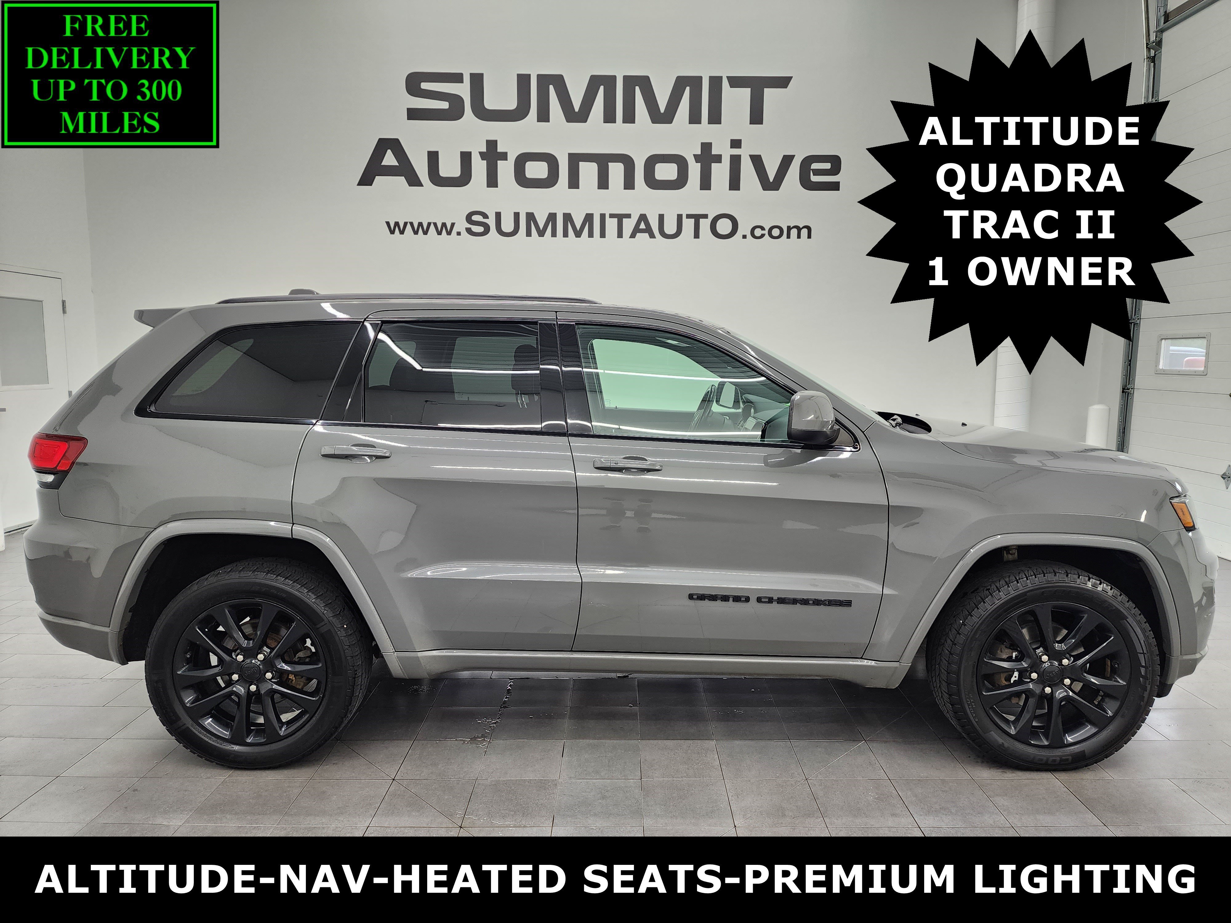 Used 2020 Sting-Gray Clearcoat Jeep 4x4 Altitude: ALTITUDE-4WD-NAV-MOON-HEATED SEATS-BACKUP CAM-1 OWNER image 1